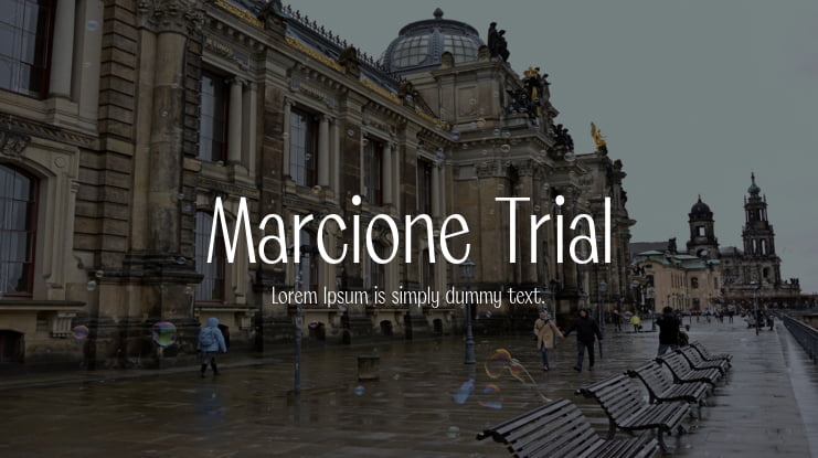 Marcione Trial Font Family