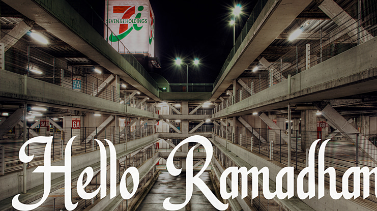 Hello Ramadhan Font