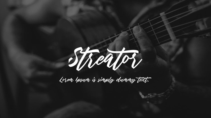 Streator Font