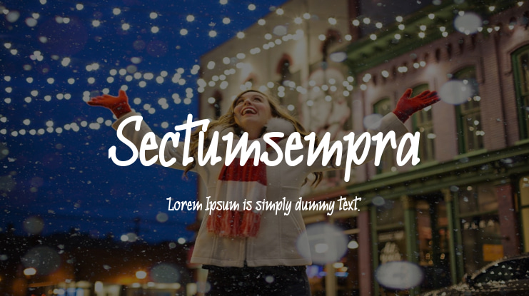 Sectumsempra Font