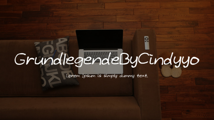 GrundlegendeByCindyyo Font