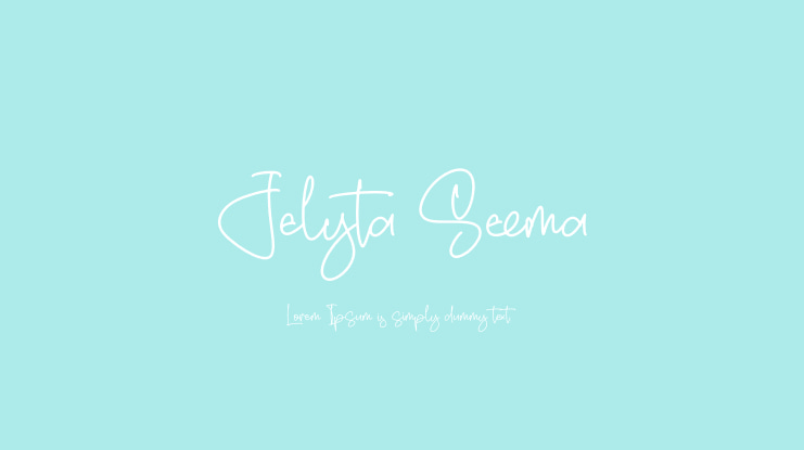 Jelyta Seema Font
