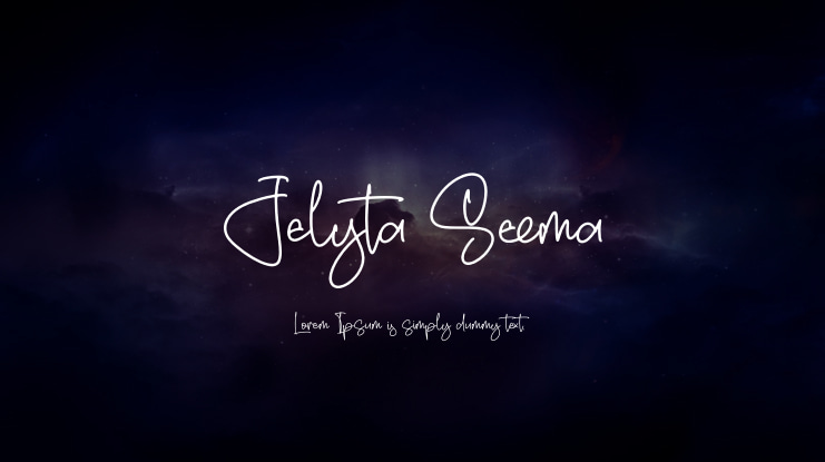 Jelyta Seema Font