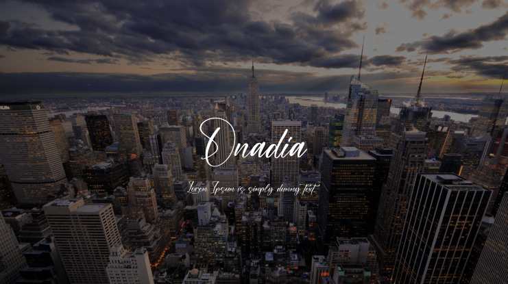 Onadia Font