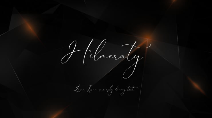 Hilmeraty Font