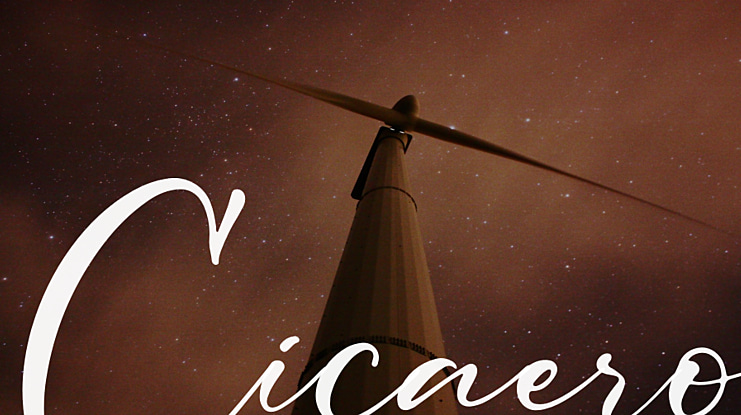 Cicaero Font