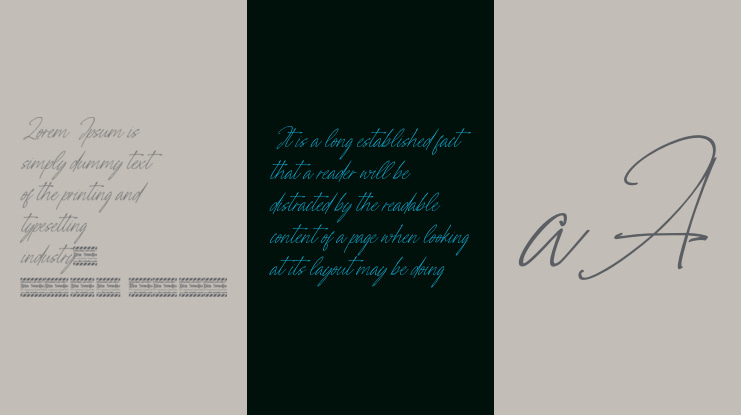 Signatires Personal Use Font