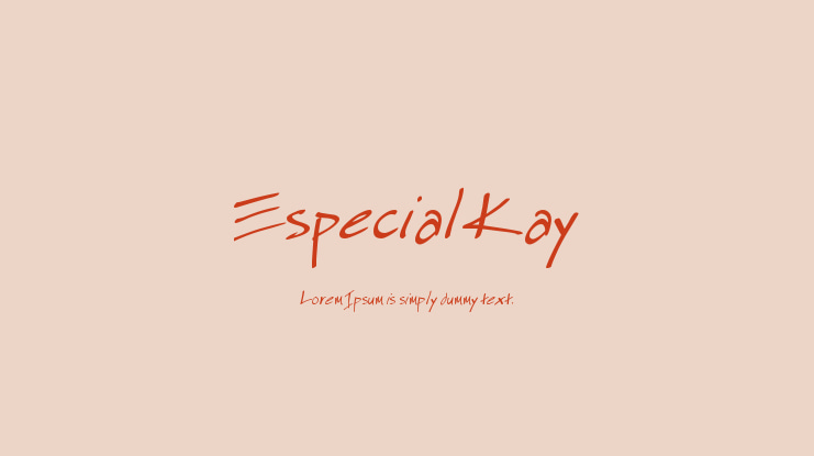 Especial Kay Font
