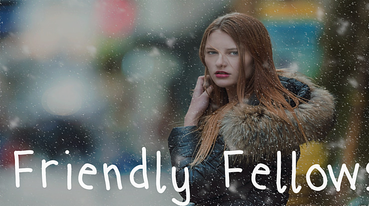 Friendly Fellows Font