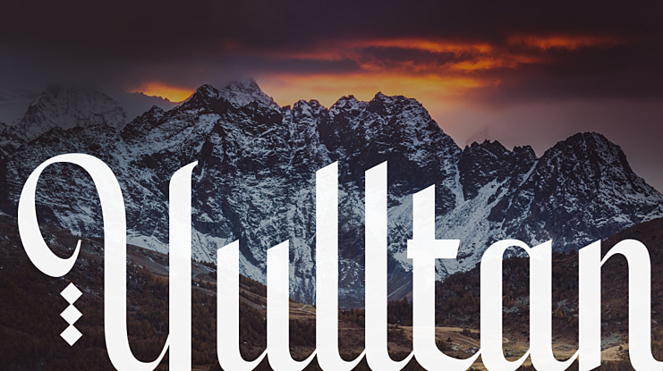 Yulltan Font