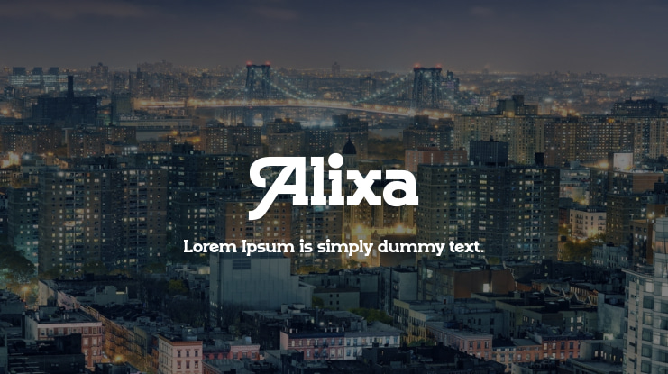 Alixa Font