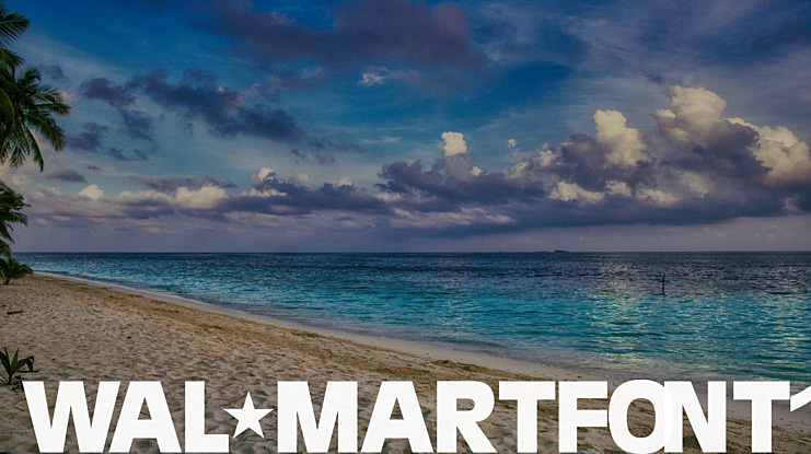 Wal+mart 1981 92 Font Family