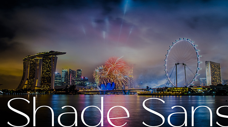 Shade Sans Font