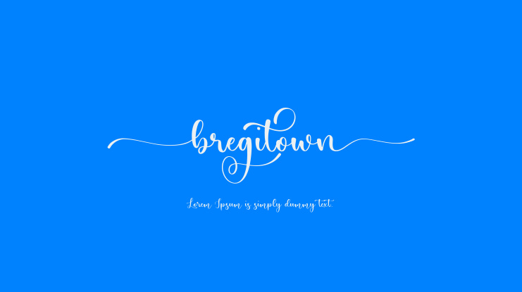 bregitown Font