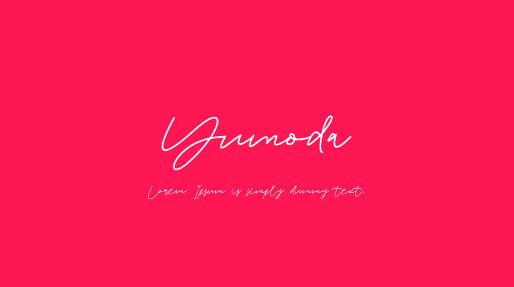 Yumoda Font