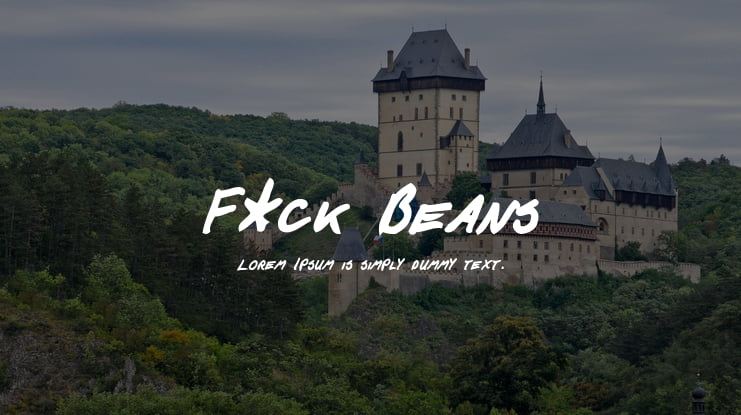 F*ck Beans Font Family