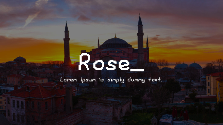 Rose_ Font