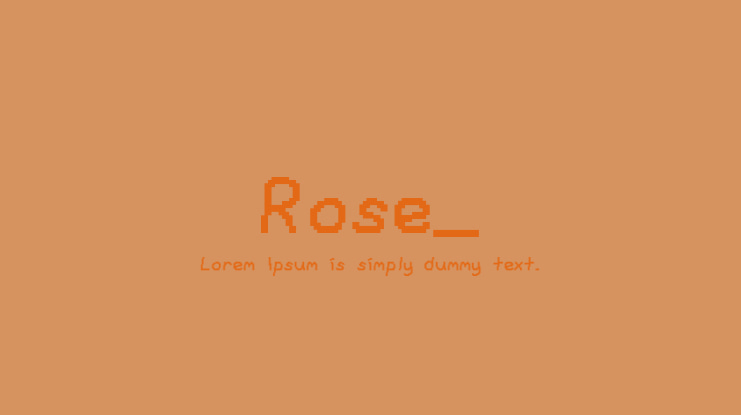 Rose_ Font