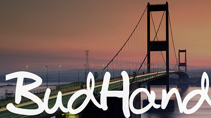 BudHand Font Family