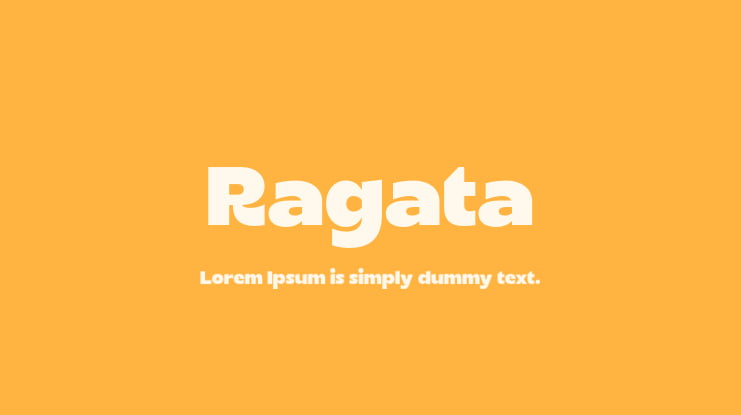 Ragata Font
