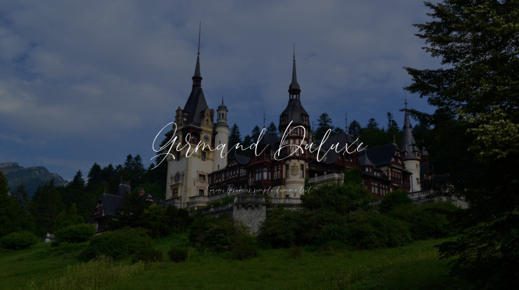 Germand Duluxe Font