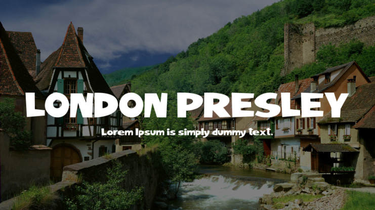 LONDON PRESLEY Font