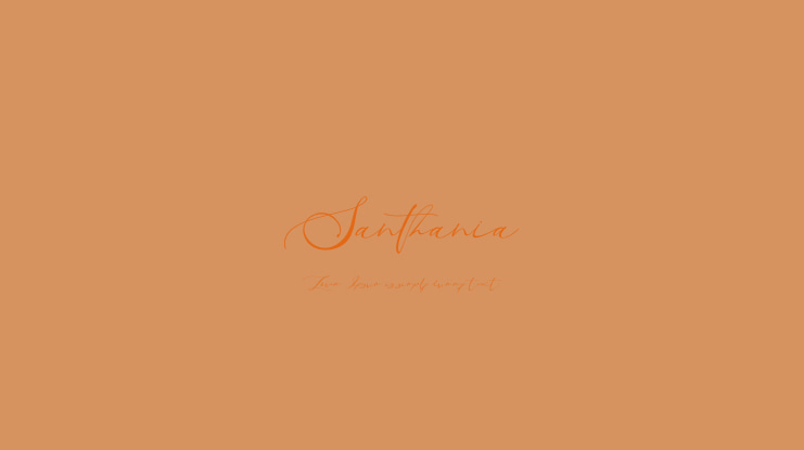 Santhania Font