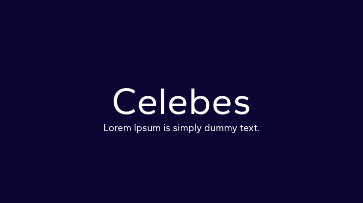 Celebes Font Family