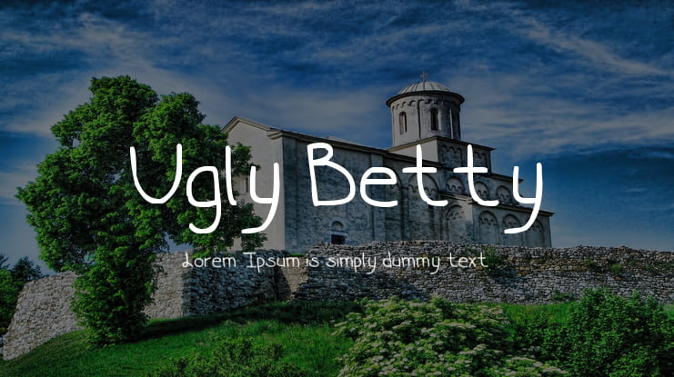 Ugly Betty Font