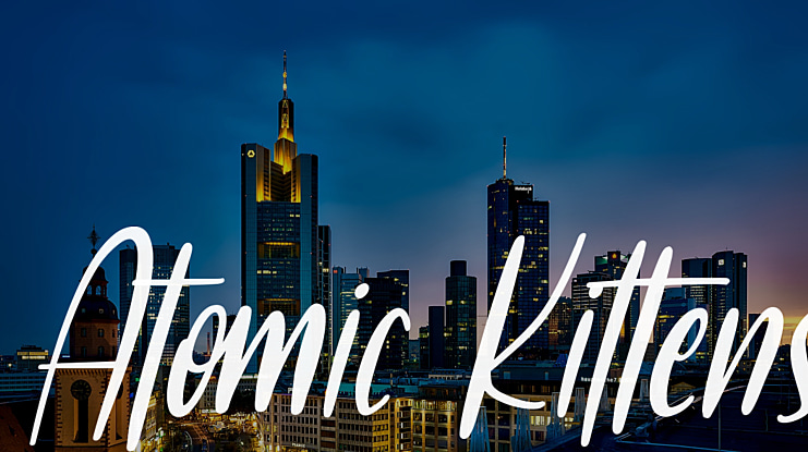 Atomic Kittens Font