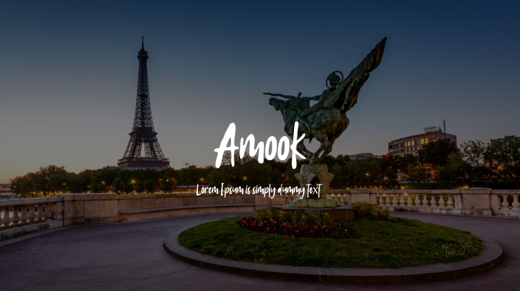 Amook Font