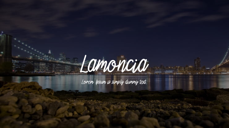 Lamoncia Font
