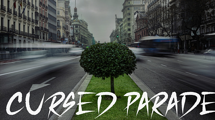 Cursed Parade Font