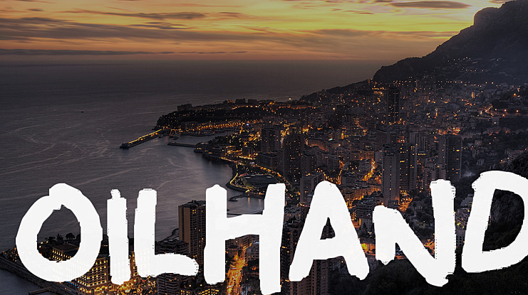 Oilhand Font
