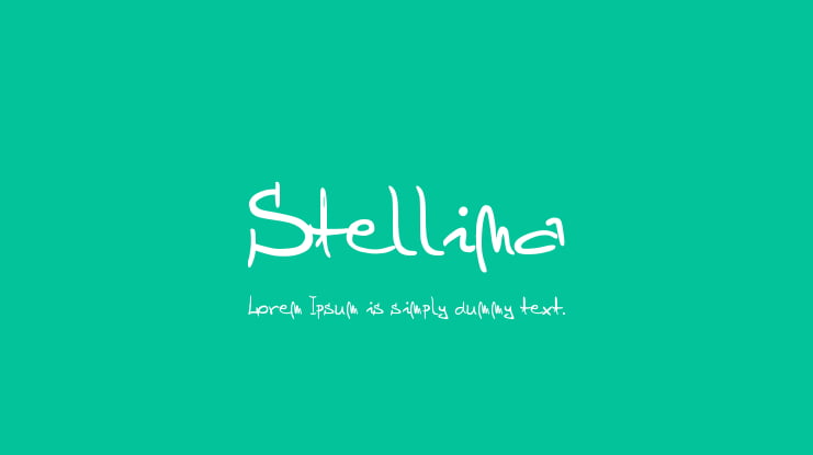 Stellina Font
