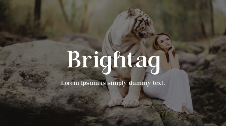 Brightag Font Family