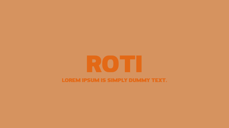 Roti Font