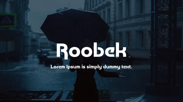 Roobek Font