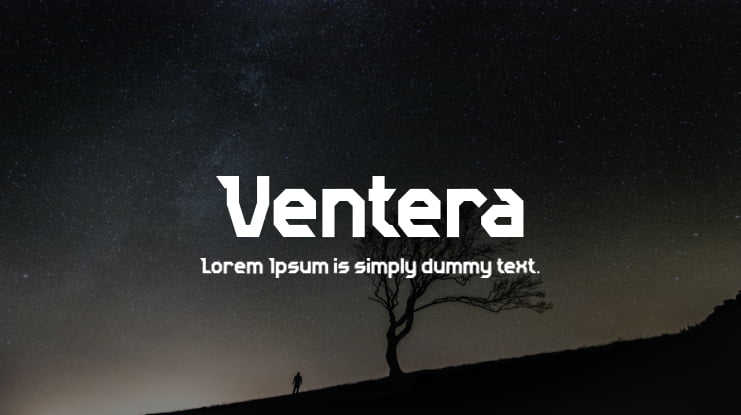 Ventera Font