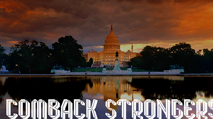 Comback Strongers Font