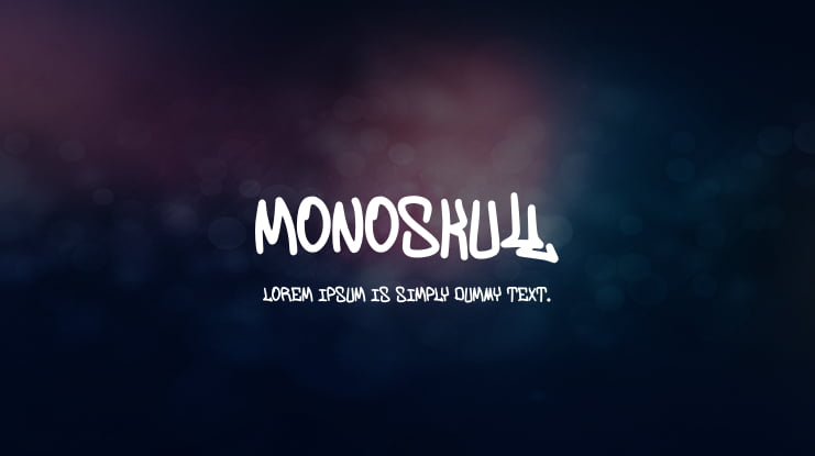 Monoskull Font