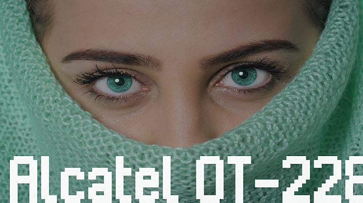 Alcatel OT-228 Font
