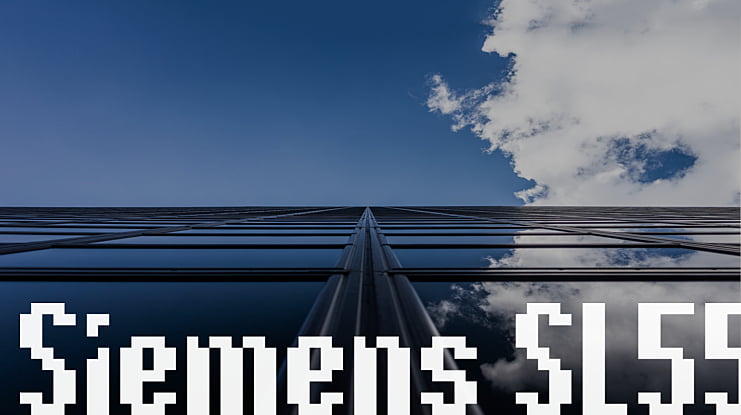 Siemens SL55 Font Family