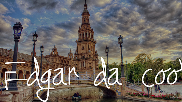 Edgar da cool Font