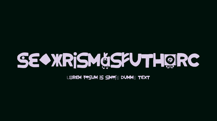 ZeNKrismasFuthorc Font