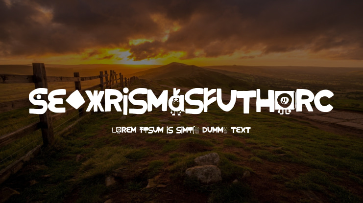 ZeNKrismasFuthorc Font