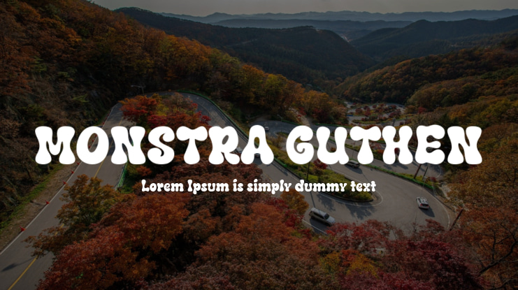 MONSTRA GUTHEN Font