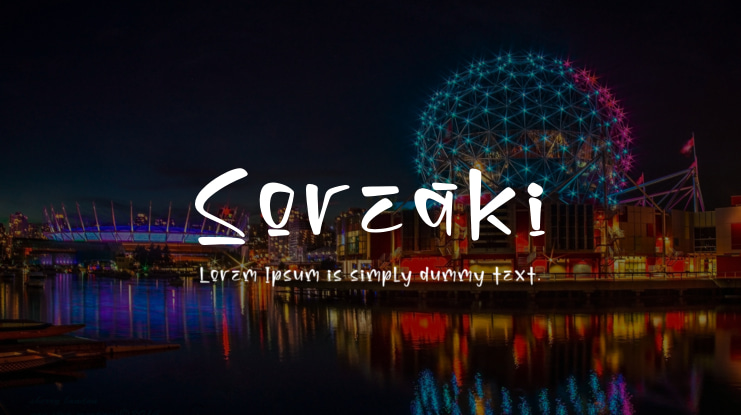 Soreaki Font