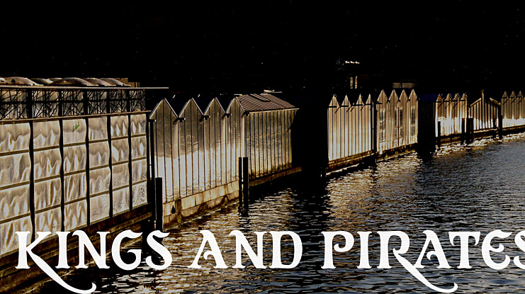 kings and pirates Font