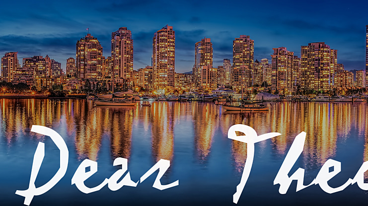 Dear Theo Font Family